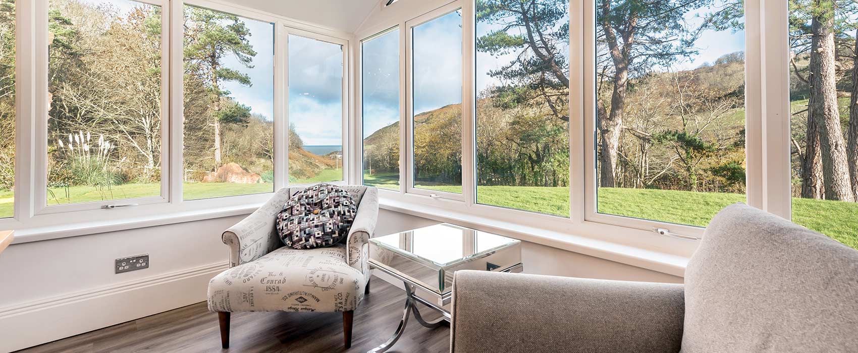 Park Hall View From Conservatory