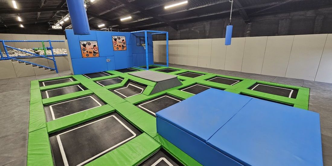 Picture of trampolines